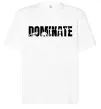 Футболка Оверсайз Dominate Белый фото
