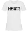 Женская футболка Dominate Белый фото