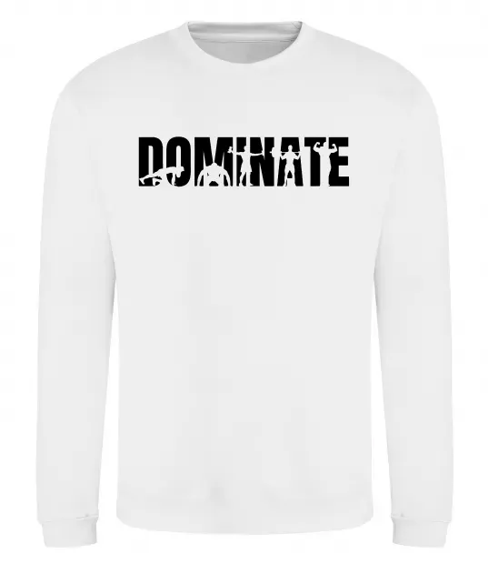 Світшот Dominate Білий фото