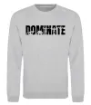 Світшот Dominate Сірий меланж фото
