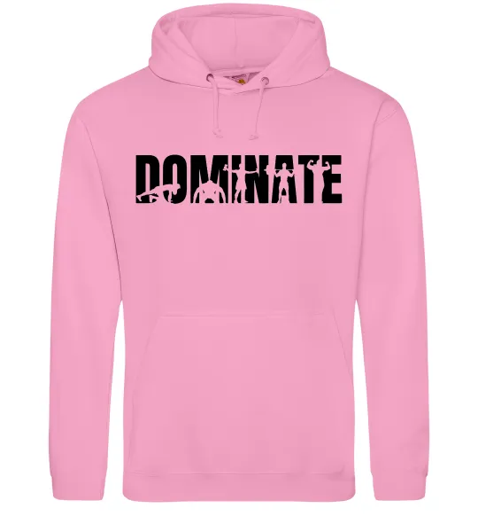 Мужская толстовка (худи) Dominate Розовый фото