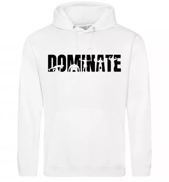 Жіноча толстовка (худі) Dominate Білий фото
