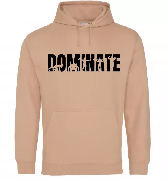 Жіноча толстовка (худі) Dominate Пісочний фото