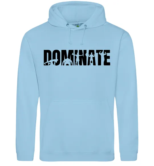 Женская толстовка (худи) Dominate Голубой фото
