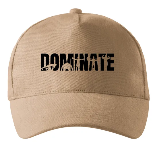 Кепка Dominate Песочный фото