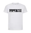 Дитяча футболка Dominate Білий фото