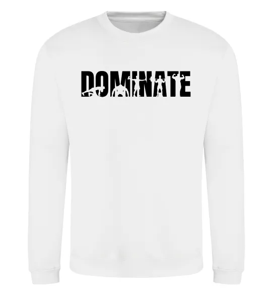 Свитшот Dominate Белый фото