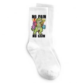 Шкарпетки No pain no gain Dino