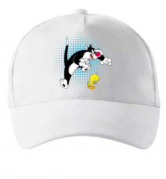 Кепка Сильвестр та Твіті Белый фото