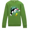 Детский Свитшот Сильвестр та Твіті Лаймовый Детский Свитшот Сильвестр та Твіті Лаймовый фото