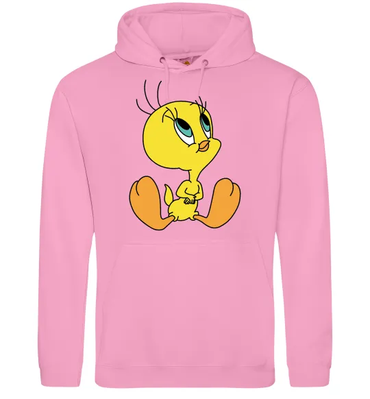 Жіноча толстовка (худі) Пташка Твіті Рожевий фото