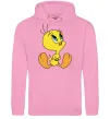 Жіноча толстовка (худі) Пташка Твіті Рожевий фото
