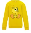 Детский Свитшот Пташка Твіті Солнечно желтый фото