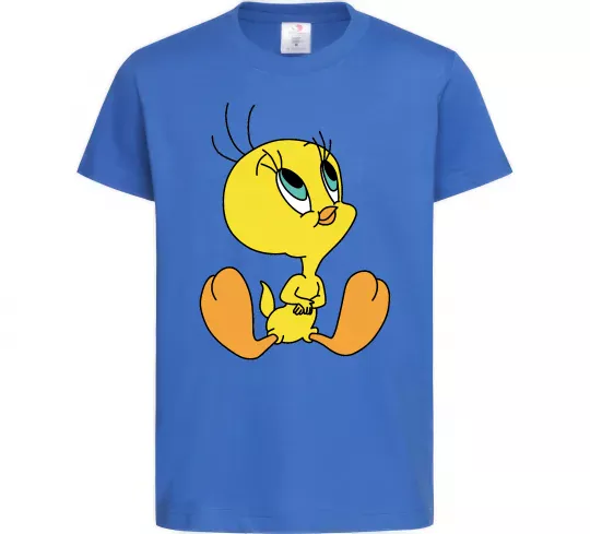 Дитяча футболка Пташка Твіті Яскраво-синій фото