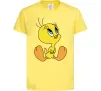 Дитяча футболка Пташка Твіті Лимонний фото