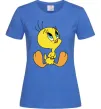 Женская футболка Пташка Твіті Ярко-синий фото