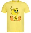Чоловіча футболка Пташка Твіті Лимонний фото