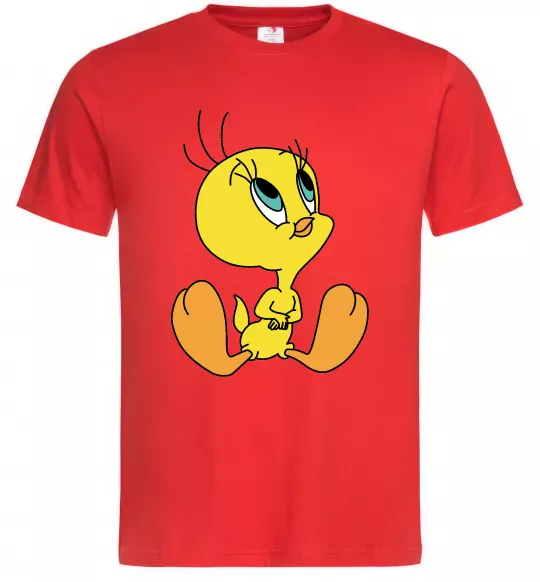 Чоловіча футболка Пташка Твіті Червоний фото