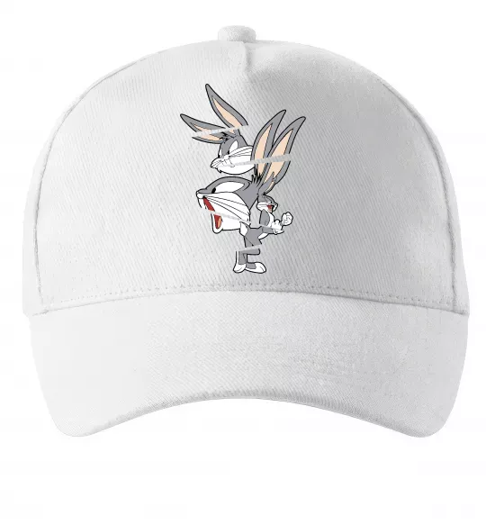 Кепка Багс Банні Белый фото