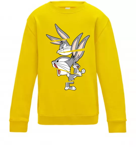 Дитячий світшот Багс Банні Сонячно жовтий фото