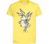 Дитяча футболка Багс Банні Лимонний фото