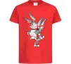 Дитяча футболка Багс Банні Червоний фото