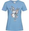 Женская футболка Багс Банні Голубой Женская футболка Багс Банні Голубой фото
