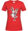 Женская футболка Багс Банні Красный Женская футболка Багс Банні Красный фото