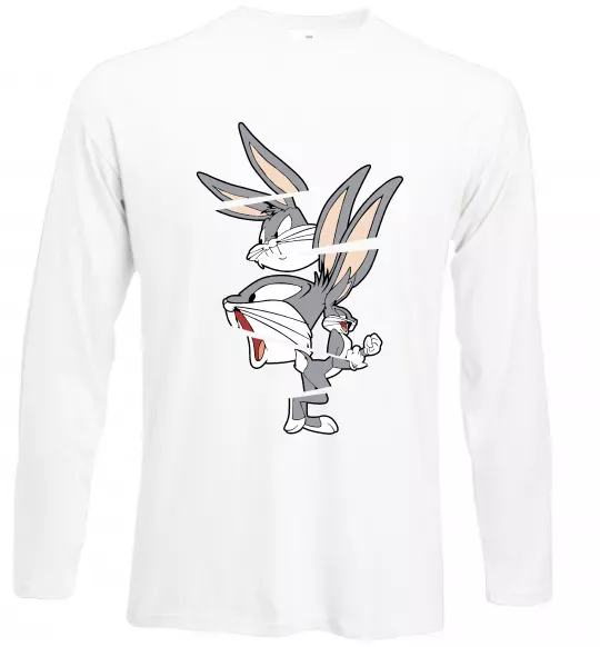 Лонгслів Багс Банні Білий фото