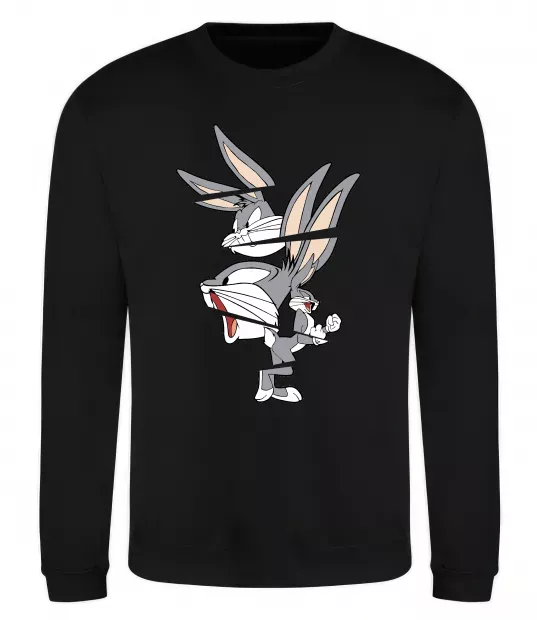 Свитшот Багс Банні Черный фото