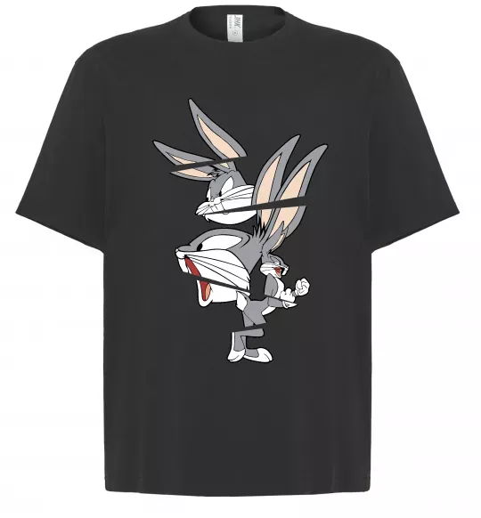 Футболка Оверсайз Багс Банні Черный фото