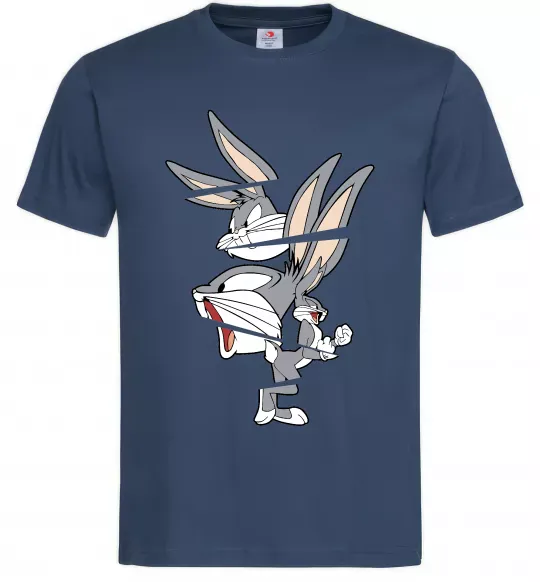 Мужская футболка Багс Банні Темно-синий фото