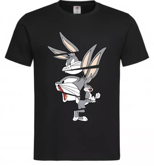 Мужская футболка Багс Банні Черный фото