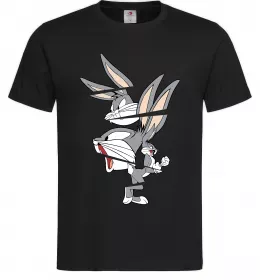 Мужская футболка Багс Банні Черный фото