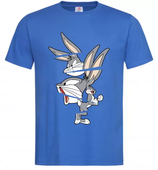 Мужская футболка Багс Банні Ярко-синий фото