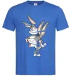 Мужская футболка Багс Банні Ярко-синий фото