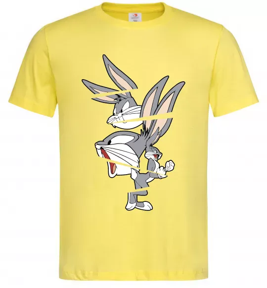 Мужская футболка Багс Банні Лимонный фото
