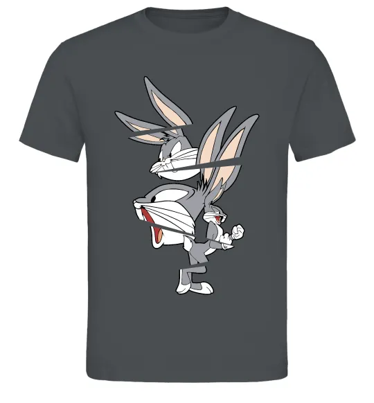 Мужская футболка Багс Банні Графит фото