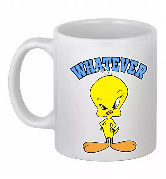 Чашка керамическая Tweety whatever Белый фото