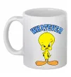Чашка керамическая Tweety whatever Белый фото