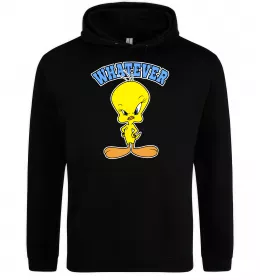 Мужская толстовка (худи) Tweety whatever Черный фото