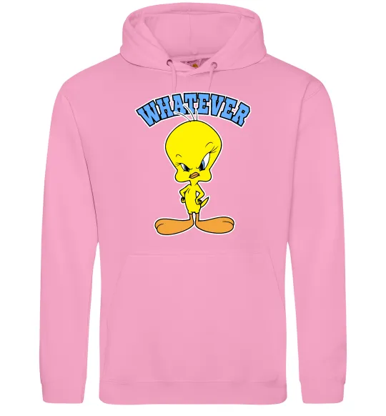 Женская толстовка (худи) Tweety whatever Розовый фото