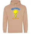 Женская толстовка (худи) Tweety whatever Песочный фото