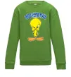 Детский Свитшот Tweety whatever Лаймовый фото