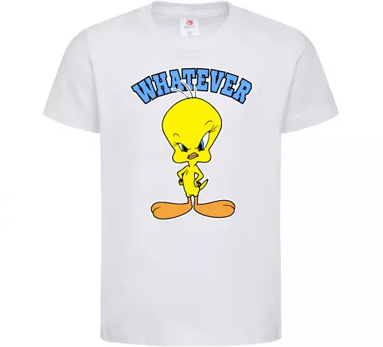 Детская футболка Tweety whatever Белый фото