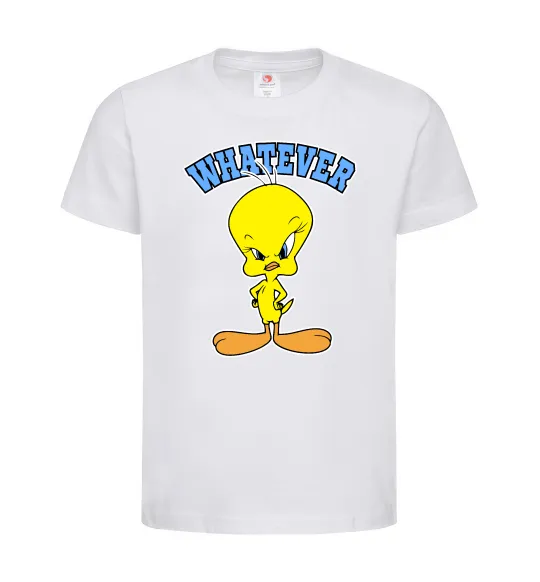Дитяча футболка Tweety whatever Білий фото