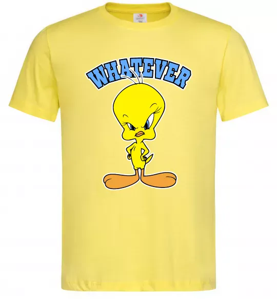 Мужская футболка Tweety whatever Лимонный фото