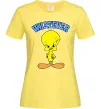 Женская футболка Tweety whatever Лимонный фото