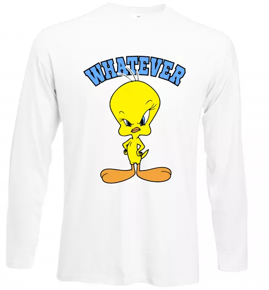 Лонгслив Tweety whatever Белый фото