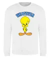 Свитшот Tweety whatever Белый фото